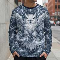 Witchy Gifts Gothic Gifts for Her | Owl Sweatshirt Owl Gifts for Women | Dark Academia Gift Witchy S