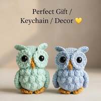 Crochet Owl Pattern PDF, Owl Amigurumi Pattern, Cute Crochet Owl Toy,  Beginner Crochet Pattern