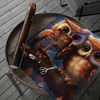 Adorable Owls Wrapping Papers, Unique Gift Wrap, Christmas Essential Wrapping Paper, Wrapping Paper 