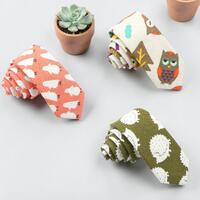 Cool Tie, Owl, Hedgehog, Birthday, Spring Style, Unisex, Fashion Accessories, Necktie, Unique Gift F