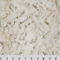 FAT HALF 30" x 36" Snowy Owl Natural Luxe Cuddle&reg; MINKY Fabric from Shannon Fabrics - 