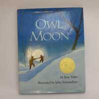 Vintage Childrens Book "Owl Moon" Jane Yolen Hardcover 1980s Caldecott Medal