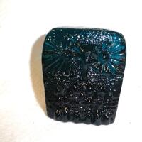 Blenko Cerulean Owl Figurine - New