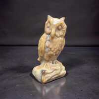 Vintage Boyd Crystal Art Glass Owl figurine.