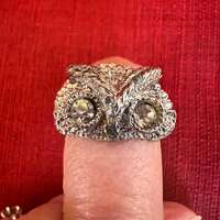 Vintage Vogue Owl Ring