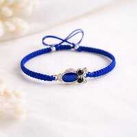 Blue Owl Bracelet | Couple Bracelets | Wisdom and Protection Jewelry | Friendship Bracelets | Mother