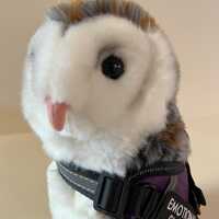ESSA Barn Owl Mini Plush Emotional Support Plush Stuffed Animal Personalized Gift Toy