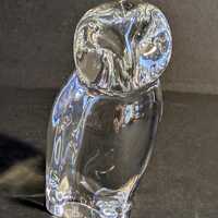 Baccarat France Crystal Owl