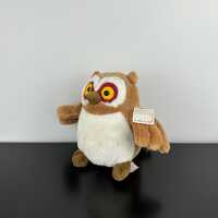 Gund Fall Friends Whoot Owl 7” #88789 White & Brown Plush Stuffed Animal Vintage Collectib