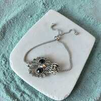 Midnight Oracle &mdash; Owl Bolo Bracelet