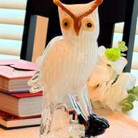 Dale Tiffany Majestic Owl Art Glass Figurine