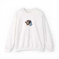 Hand-Drawn Patriotic Owl Couple sweatshirt | Fourth of July, USA flag birds