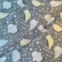 Timeless Treasures Owls Fabric Cotton Quilting Patchwork, Craft Material by Quarter Metre
