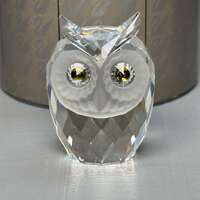 Swarovski “Small Owl” | Article No. 7636 046 000 | Crystal Figurine