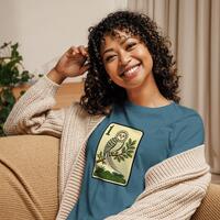 Owl Bird Bam Tile (Women's T-Shirt)