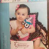 Adorn It Just Sew Owls Pattern Book - Project Quilt,  Folk Art Doll, Applique,  Kids Skirt, 2010 Fun