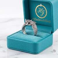 Silver Owl Ring, Unique Animal Wrap Ring, Vintage Nature Bird Jewelry Gift