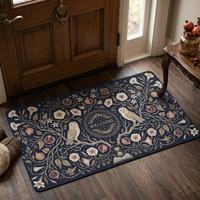 Dark Academia Doormat, Mystical Owl Welcome Mat, Whimsigoth Home Decor, Witchy Entryway Rug, Vintage