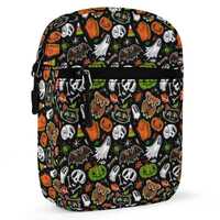 Halloween Black Cat Owl Skull Crossbody Purse, Spooky Ghost Jack-O-Lantern Bag, Goth Accessory