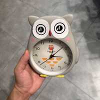 Owl Alarm Clock | Kids Bedroom | Cartoon Desk Clock | Battery Operated Table