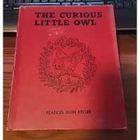 Vintage Book The Curious Little Owl Frances Ruth Keller Children's 1957 50's