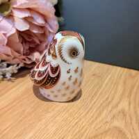 Royal Crown Derby Paperweight OWLET, Baby Owl  Collectors Guild