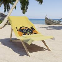 Oracle Owl Pixel Art Beach Towel &ndash; Bold Pool Towel