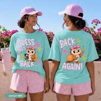 Guess Who's Back PNG, Cute Owl Back To School Png, School Owl Png, First Day Of School Png, Teac