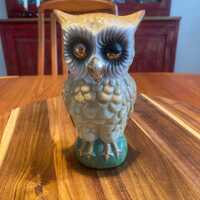 Vintage Owl Bank made in Occupied Japan