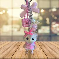 Honey Bee Acres Owl Purse/Bag Charm/Keychain