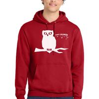 Halloween Owl Happy Halloween Design Pullover Hoodie