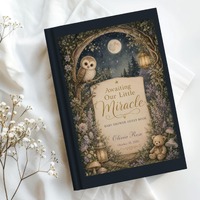 Personalized Autumn Baby Shower Guest Book, Woodland Owl Baby Shower Sign In Book, October Baby Keep
