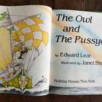 The Owl and The Pussycat Little Golden Book Edward Lear Janet Stevens 1983