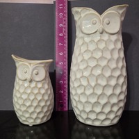 Ceramic/glass Owls