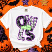 OWLS HALLOWEEN Mascot png digital for sublimation & dtf, Halloween mascot png