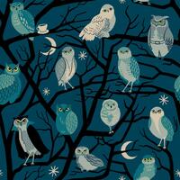 Freaky Familiars - Galaxy By Ruby Star Society for Moda, 100% Premium Cotton Fabric, Owl Fabric, By