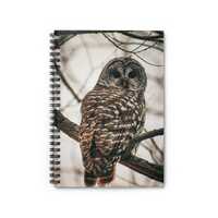 Owl 1 Spiral Notebook - Ruled Line