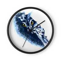 Owl Wall clock