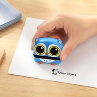 Personalized Fabric Owl Stamp, Clothing Label Stamper, Waterproof Stamp