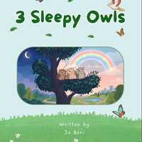 3 Sleepy Owls | Bedtime Story | Animal Story | Colors of the Rainbow | ROYGBIV | 20 pages
