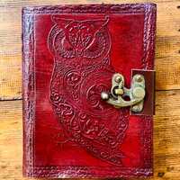 Owl Leather Journal, Guardian of the Night