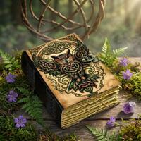 Owl Journal, Celtic Inspired Notebook, Woodland Diary, Mystical Fantasy Journal, Nature Writing Note