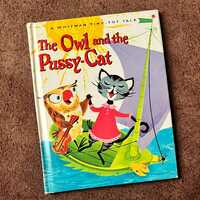 The Owl and the Pussy-Cat - vintage small sized children&rsquo;s book - Whitman Tiny-Tot Tale