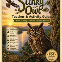 Stinky Owl Teacher & Activity Guide | 62-Page STEM Homeschool Learning Activities, Reading Compr