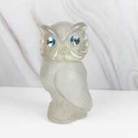 Vintage 1970s Avon Snow Owl Moonwind Bottle