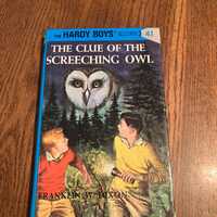 The Clue of the Screeching Owl Vintage Hardy Boys Book