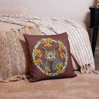 Owl - Fall Festive - All Over Print Pillow