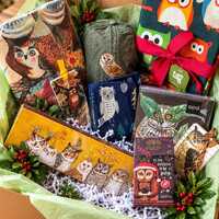 Owl Lover Deluxe Gift Box, Owl Gift Items, Bird Lover Gift, Owl Themed Gifts, Nature Lover Gift Set
