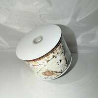 Woodland Owls Wired Ribbon 2.5” x 10 Yards | Rustic Cream Brown & White Owl Print | Fall W