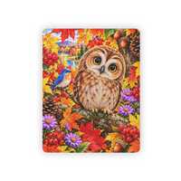 Dementia Puzzle for Seniors, Autumn Owl and Bluebird 30 Large Piece Jigsaw Puzzle, Memory Care Activ